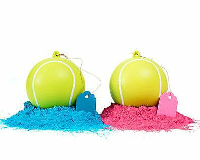 Gender Revealer Tennis Ball Reveal Set